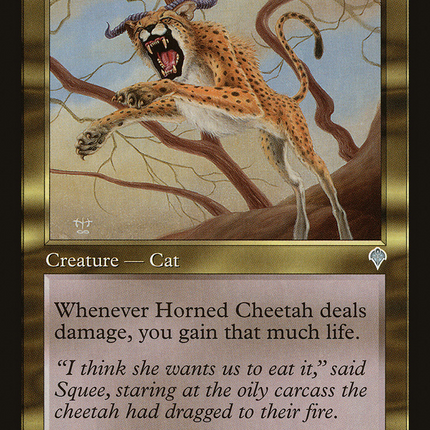 Horned Cheetah (INV-251) - Invasion