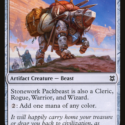 Stonework Packbeast (ZNR-255) - Zendikar Rising