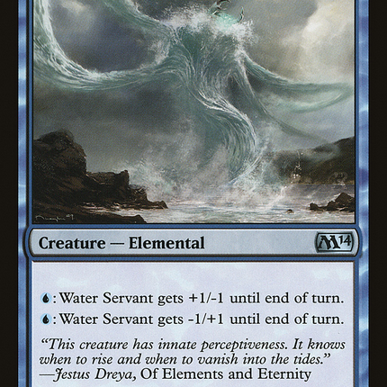 Water Servant (M14-080) - Magic 2014 Foil