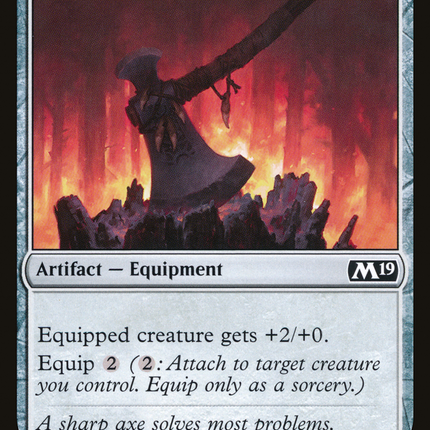 Marauder's Axe (M19-240) - Core Set 2019 Foil