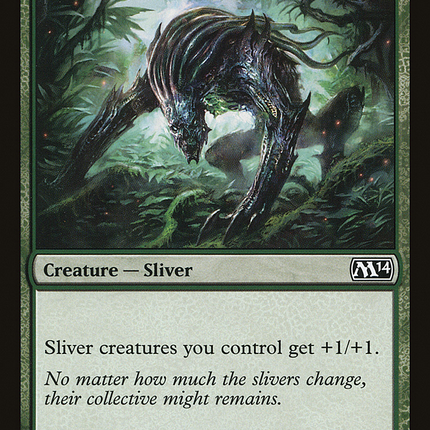 Predatory Sliver (M14-189) - Magic 2014 Foil