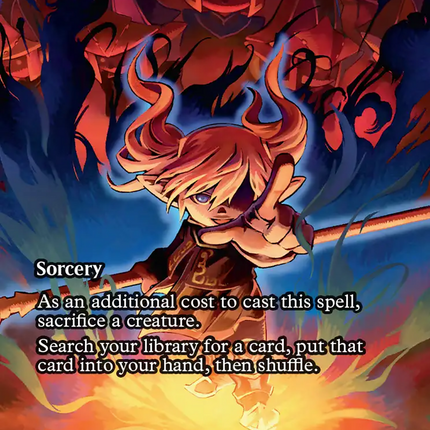 Diabolic Intent (FCA-034) - FINAL FANTASY: Through the Ages / Shantotto's Coercion (Borderless)
