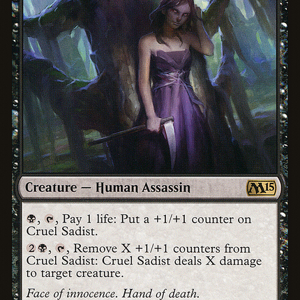 Cruel Sadist (M15-093) - Magic 2015 Foil