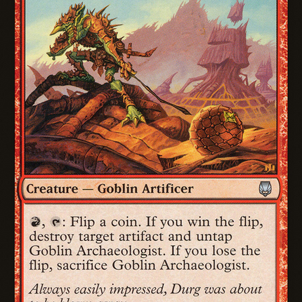 Goblin Archaeologist (DST-063) - Darksteel