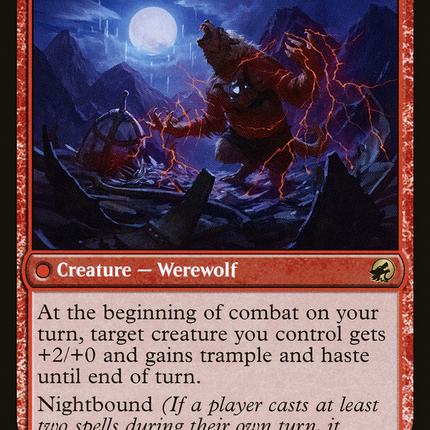 Reckless Stormseeker // Storm-Charged Slasher (MID-157) - Innistrad: Midnight Hunt: (Double Faced Transform)