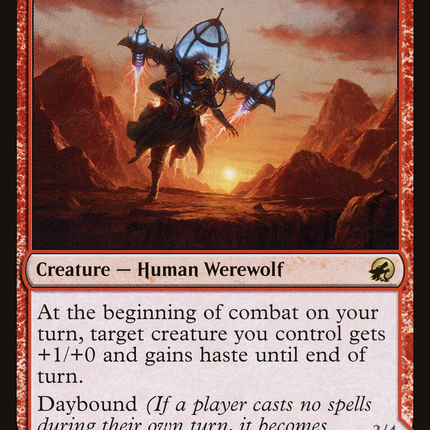 Reckless Stormseeker // Storm-Charged Slasher (MID-157) - Innistrad: Midnight Hunt: (Double Faced Transform) Foil