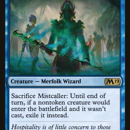 Mistcaller (M19-062) - Core Set 2019 Foil