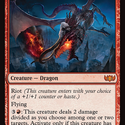 Skarrgan Hellkite (TDC-233) - Commander: Tarkir: Dragonstorm