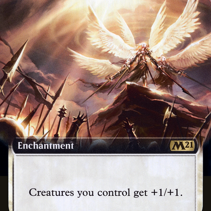 Glorious Anthem (M21-341) - Core Set 2021: (Extended Art)