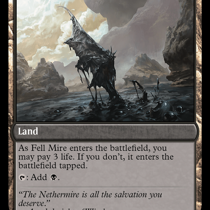 Fell the Profane // Fell Mire (MH3-244) - Modern Horizons 3