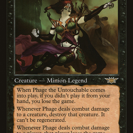 Phage the Untouchable (LGN-078) - Legions