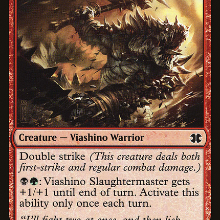 Viashino Slaughtermaster (MM2-133) - Modern Masters 2015 Foil