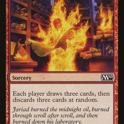 Burning Inquiry (M10-128) - Magic 2010 Foil