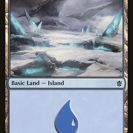 Island (KTK-256) - Khans of Tarkir Foil