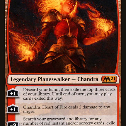 Chandra, Heart of Fire (M21-135) - Core Set 2021