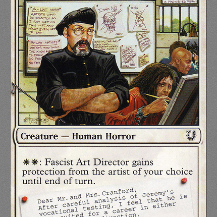 Fascist Art Director (UNH-011) - Unhinged Foil