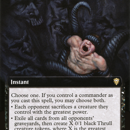 Szat's Will (CMR-655) - Commander Legends: (Extended Art) Foil
