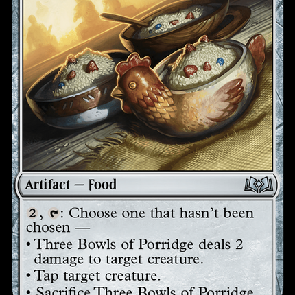 Three Bowls of Porridge (WOE-253) - Wilds of Eldraine