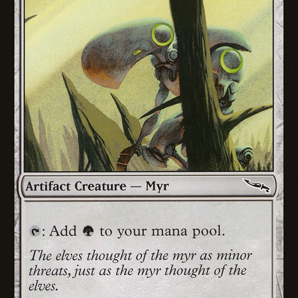 Copper Myr (MRD-158) - Mirrodin Foil