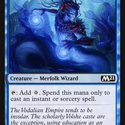 Vodalian Arcanist (M21-083) - Core Set 2021