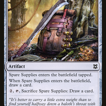 Spare Supplies (ZNR-254) - Zendikar Rising Foil