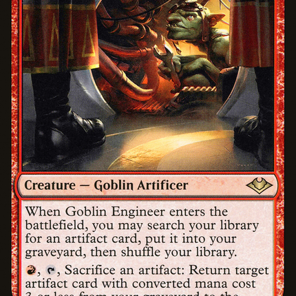 Goblin Engineer (MH1-128) - Modern Horizons Foil
