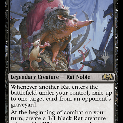 Lord Skitter, Sewer King (PPWOE-097) - Wilds of Eldraine Promos Foil