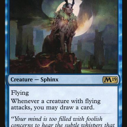 Windreader Sphinx (M19-084) - Core Set 2019 Foil