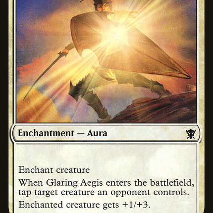 Glaring Aegis (DTK-018) - Dragons of Tarkir