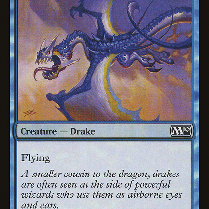 Wind Drake (M10-081) - Magic 2010 Foil