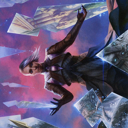 Behold the Multiverse Art Card (ASKHM-010) - Art Series: Kaldheim (Borderless)