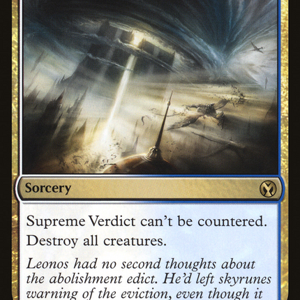 Supreme Verdict (IMA-210) - Iconic Masters
