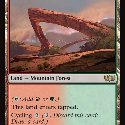 Sheltered Thicket (TDC-392) - Commander: Tarkir: Dragonstorm