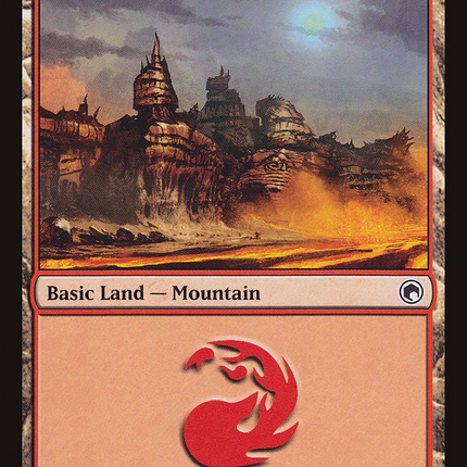 Mountain (SOM-243) - Scars of Mirrodin
