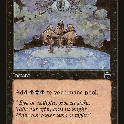Dark Ritual (MMQ-129) - Mercadian Masques Foil