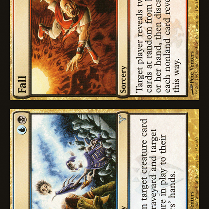 Rise // Fall (DIS-) - Dissension Foil