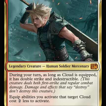Cloud, Planet's Champion (FIN-552) - FINAL FANTASY Foil