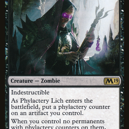 Phylactery Lich (M19-113) - Core Set 2019