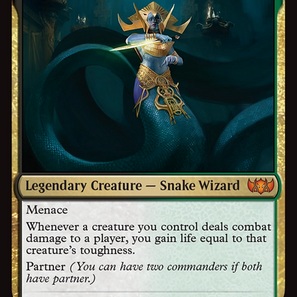 Ikra Shidiqi, the Usurper (TDC-100) - Commander: Tarkir: Dragonstorm