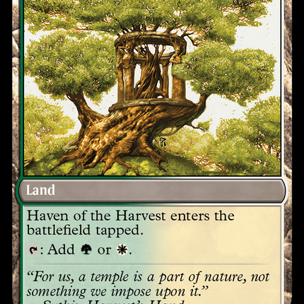 Strength of the Harvest // Haven of the Harvest (MH3-258) - Modern Horizons 3 Foil