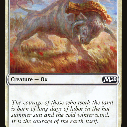 Yoked Ox (M20-041) - Core Set 2020