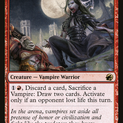 Falkenrath Pit Fighter (MID-137) - Innistrad: Midnight Hunt Foil