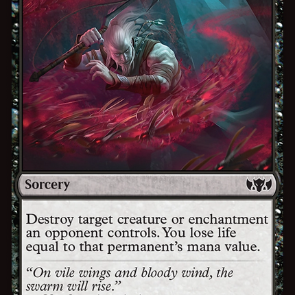 Feed the Swarm (TDC-180) - Commander: Tarkir: Dragonstorm