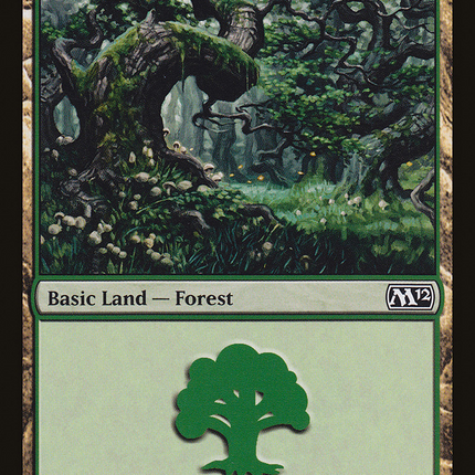 Forest (M12-249) - Magic 2012 Foil