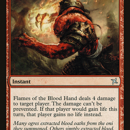 Flames of the Blood Hand (BOK-101) - Betrayers of Kamigawa
