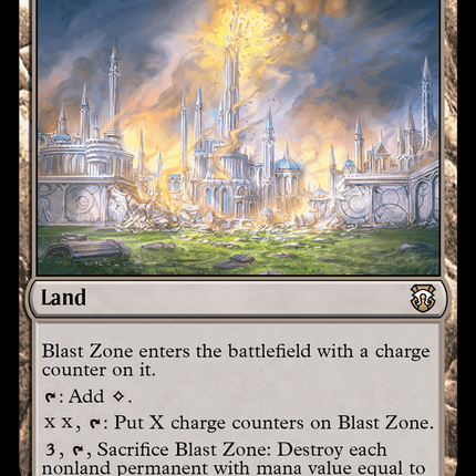 Blast Zone (M3C-322) - Modern Horizons 3 Commander Foil