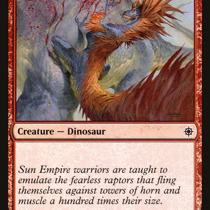 Frenzied Raptor (XLN-146) - Ixalan Foil