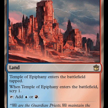 Temple of Epiphany (WHO-316) - Doctor Who Foil