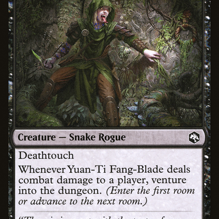 Yuan-Ti Fang-Blade (AFR-128) - Adventures in the Forgotten Realms