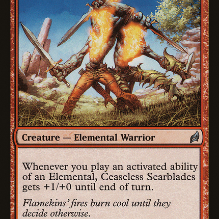 Ceaseless Searblades (LRW-158) - Lorwyn